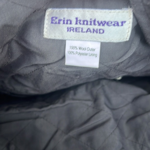 Erin knitwear, Ireland, 100% wall large clutch zipper closure - Picture 4 of 5